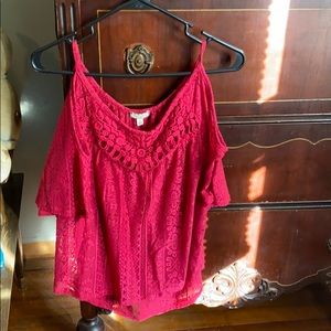 Pretty Cold Shoulder Blouse!